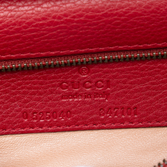 Pre-Loved Gucci Medium Leather Bamboo Nouveau Fringe Crossbody - Picture 6 of 7